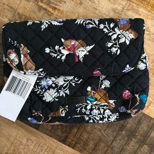 Vera Bradley Brush & Cosmetic Case- Merry Mischief